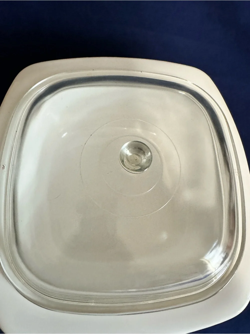 CorningWare Blue Cornflower 4QT Dutch Oven P-34-B Pyrex Lid Rack Great Condition
